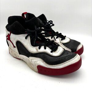 Air Jordan Jumpman CQ6116-106 Black White Red Basketball Sneakers 12 Mens Shoes